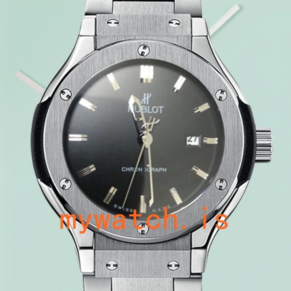 Hublot Classic Fusion 581.NX.1170.NX Mens 43mm Bracelet Silver-tone: A Timeless Masterpiece