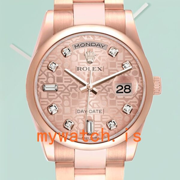 Rolex Day-Date 36mm m118205f-0062: Genuine vs. Replica Analysis