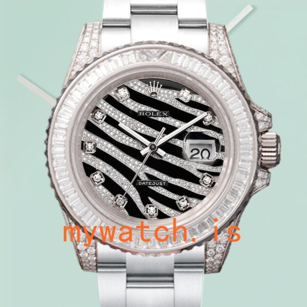 Rolex Datejust 41mm Mens m126301-0015 Oyster Bracelet Wimbledon Dial: A Timeless Masterpiece