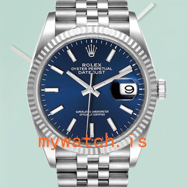Rolex Datejust 126234BLSJ 36mm Mens Stainless Steel: A Timeless Classic
