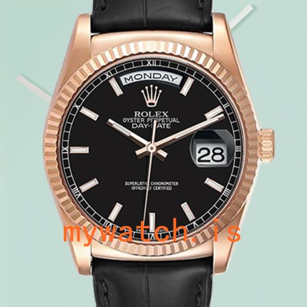 Rolex Day-Date 118135 Mens 36mm Stainless Steel Automatic: A Timeless Masterpiece