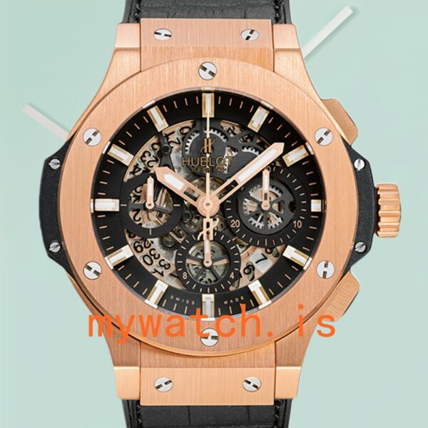 Hublot Big Bang 44mm 311.PX.1180.GR Men Leather Strap: Original vs. Replica