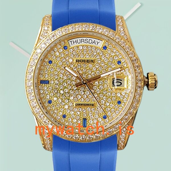 Rolex Day-Date Mens 118388 40mm Diamond Bezel: Luxury Meets Affordability