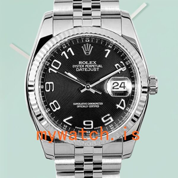 Rolex Datejust 36mm 116234BKCAJ Mens Black Dial: A Timeless Classic